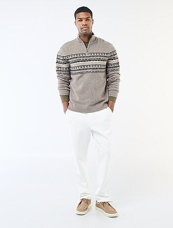 T-shirt basic a maniche lunghe e girocollo