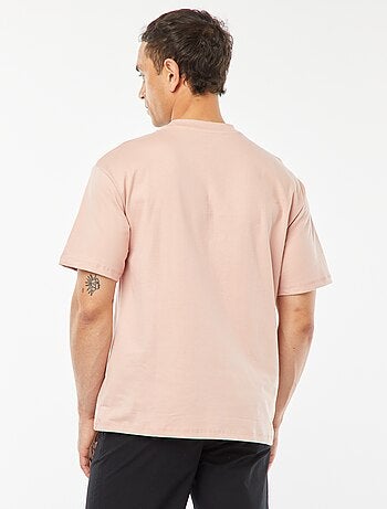 T-shirt tinta unita con taschino