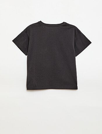 T-shirt 'Disney' 'Mickey' in cotone tinta unita