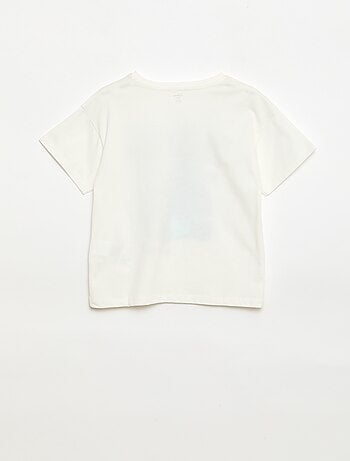 T-shirt 'Disney' 'Mickey' in cotone tinta unita