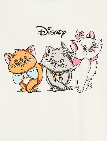 T-shirt tinta unita 'Gli Aristogatti' 'Disney'