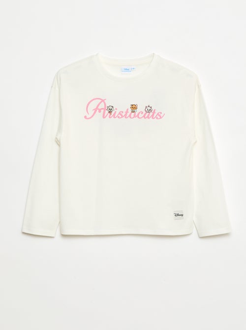 T-shirt tinta unita 'Gli Aristogatti' 'Disney' - Kiabi