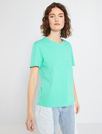 Top a righe in cotoneGanni in Cotone di colore Blu Donna Abbigliamento da T-shirt e top da Top senza maniche e canotte 