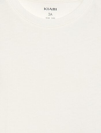 T-shirt basic in jersey di cotone