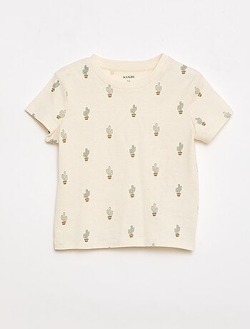 T-shirt basic in jersey di cotone