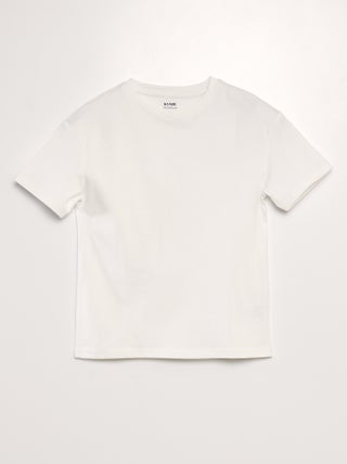 T-shirt tinta unita in maglia jersey pesante - Tough Cotton