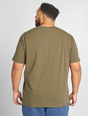 T-shirt tinta unita maniche corte