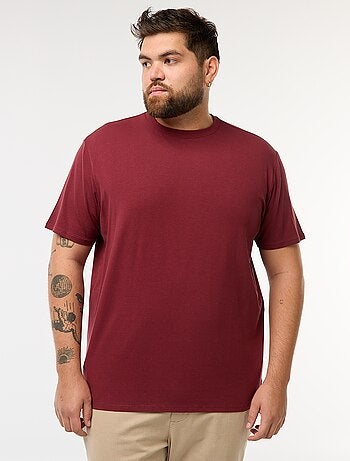 T-shirt tinta unita maniche corte