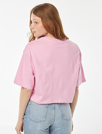 T-shirt tinta unita modello corto maniche corte