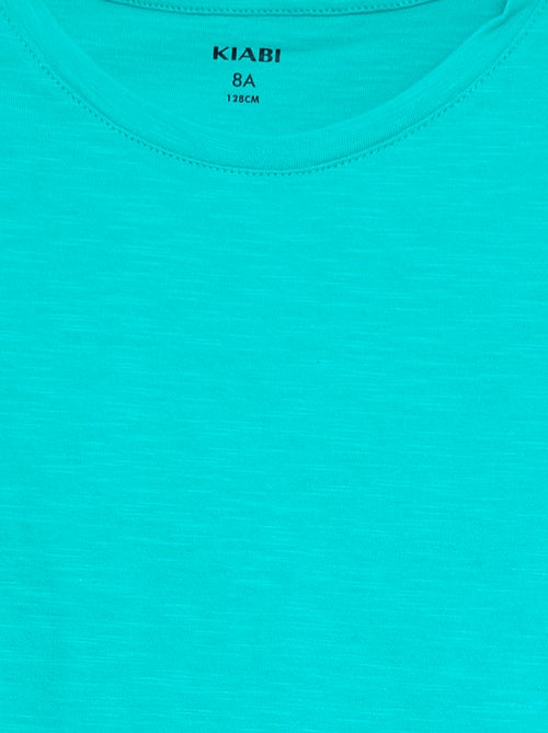 T-shirt tinta unita senza maniche - Kiabi