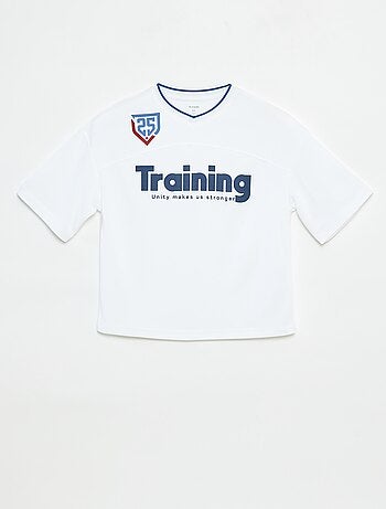 T-shirt tipo sport americano