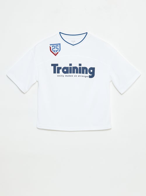 T-shirt tipo sport americano - Kiabi