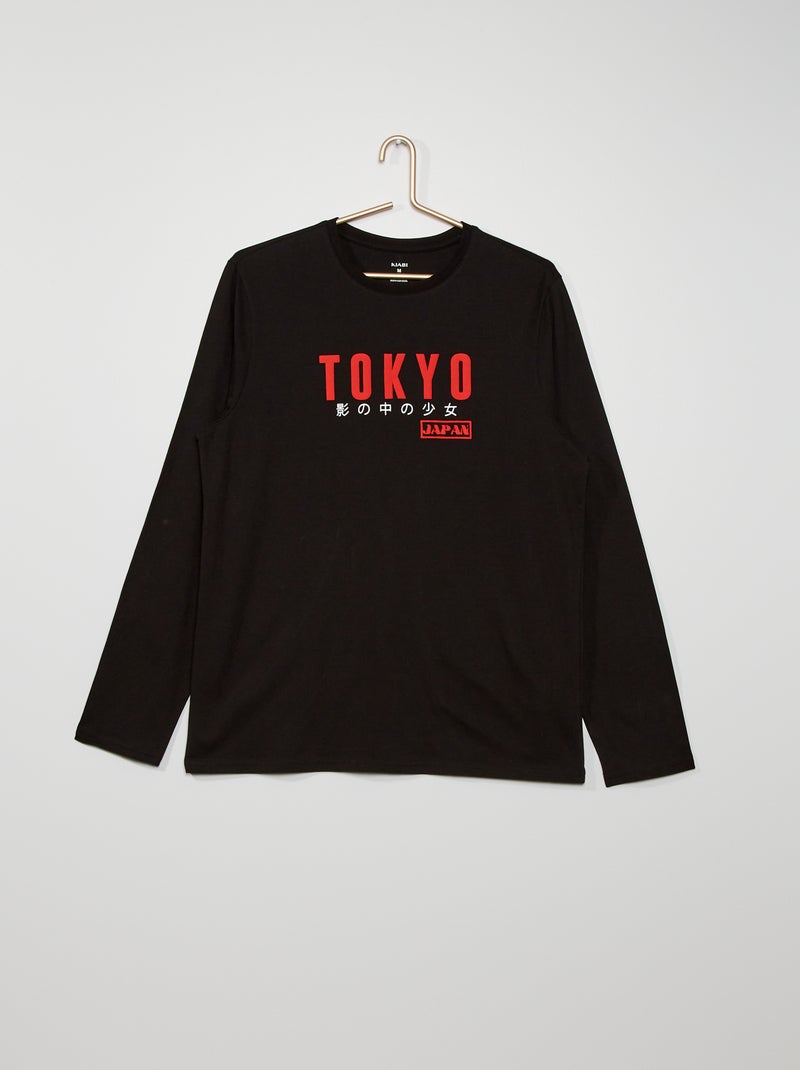 T-shirt 'Tokyo' NERO - Kiabi