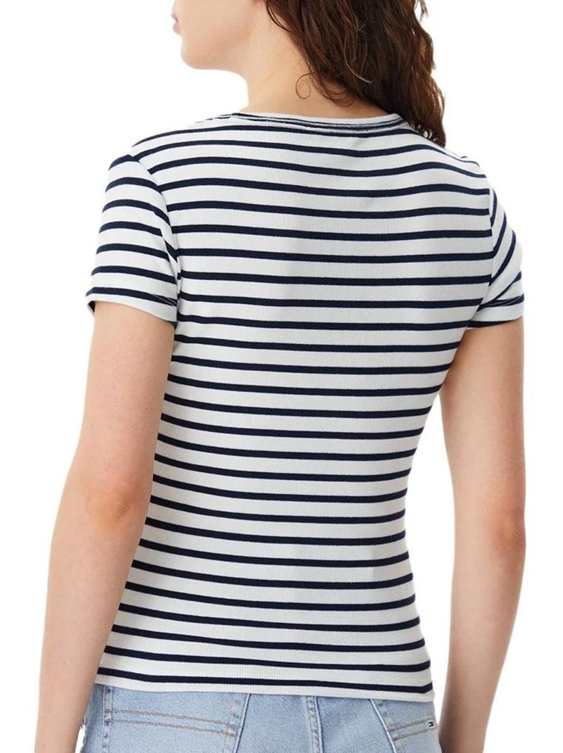 T-shirt tommy hilfiger da donna Bianco - Kiabi