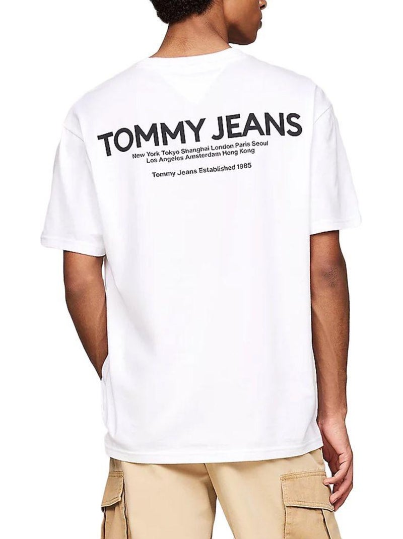 T-shirt Tommy Hilfiger da Uomo Bianco - Kiabi