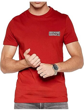 T-shirt Tommy Hilfiger da Uomo con Stampa