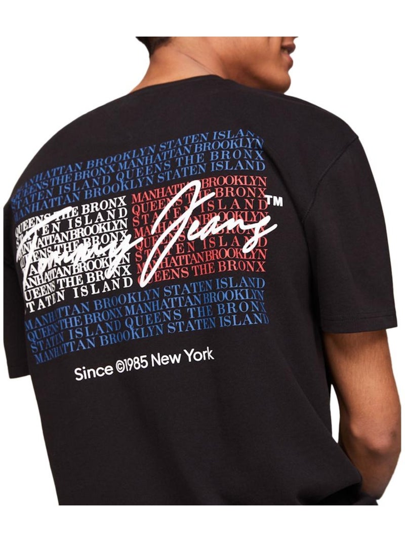 T-shirt Tommy Hilfiger da Uomo Nero - Kiabi