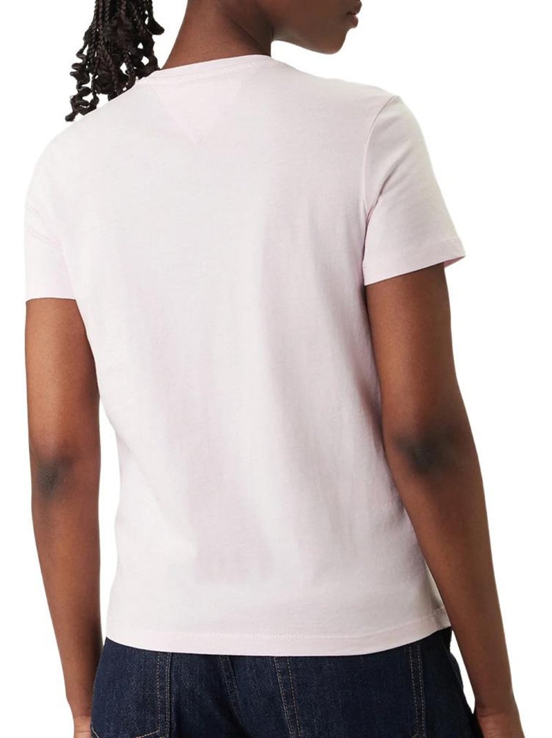 T-Shirt Tommy Hilfiger da Uomo Rosa - Kiabi
