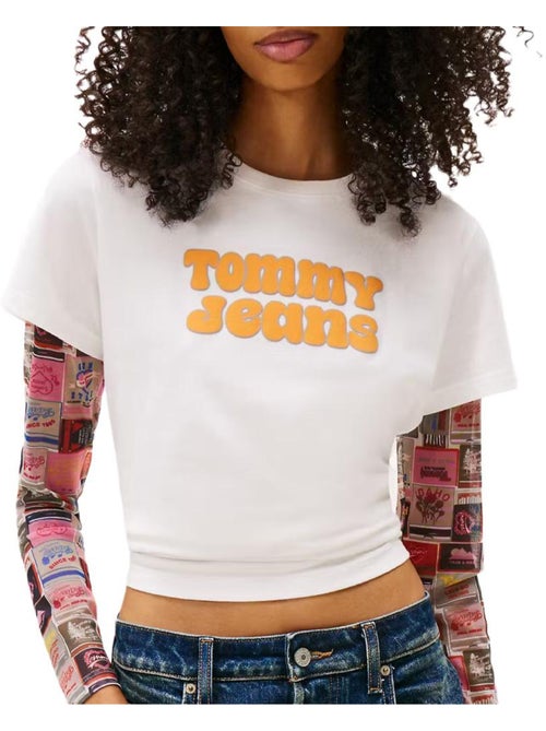 T-shirt Tommy Hilfiger Donna - Kiabi T-shirt Tommy Hilfiger Donna - Kiabi