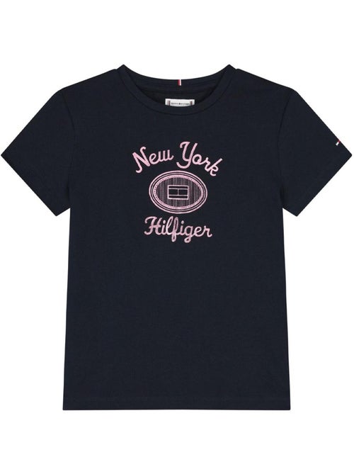 T-shirt Tommy Hilfiger per bambina, motivo foil - Kiabi