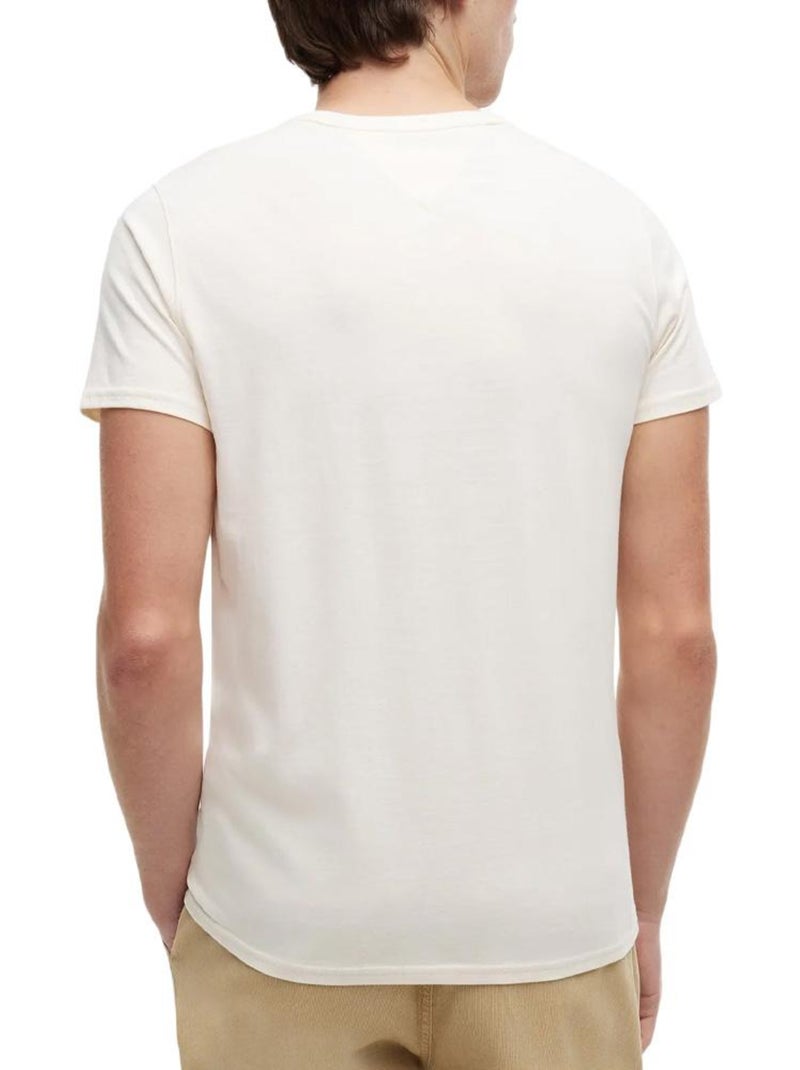 T-shirt tommy hilfiger uomo Beige - Kiabi