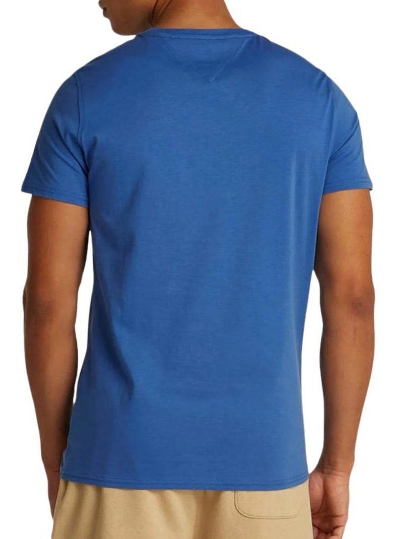 T-shirt Tommy Hilfiger Uomo in Jersey Blu scuro - Kiabi