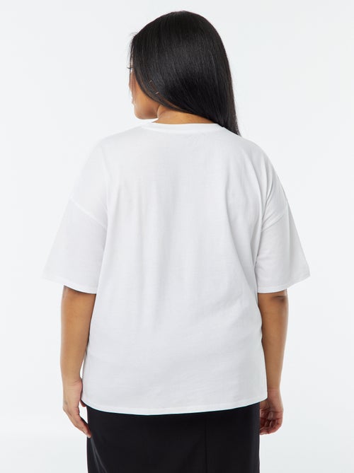 T-shirt 'Topolino' 'Disney' stampata a maniche corte - Kiabi