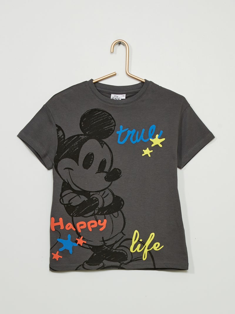 T-shirt 'Topolino' in jersey GRIGIO - Kiabi