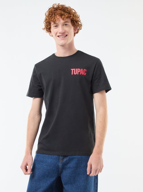 T-shirt 'Tupac' in cotone - Kiabi