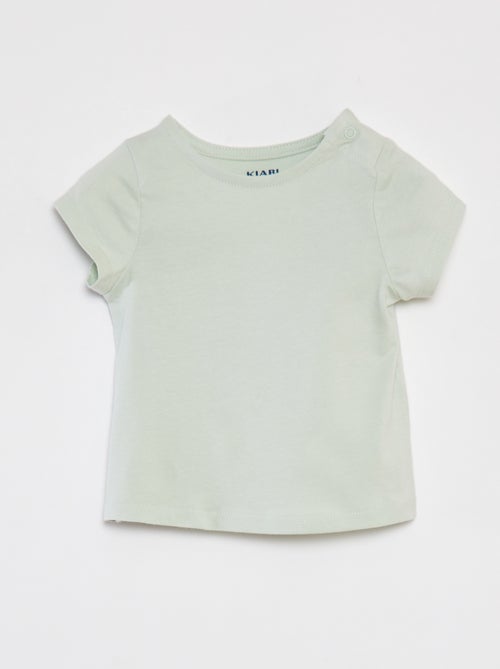 T-shirt + tuta corta con stampa a fiori - 2 pezzi - Kiabi