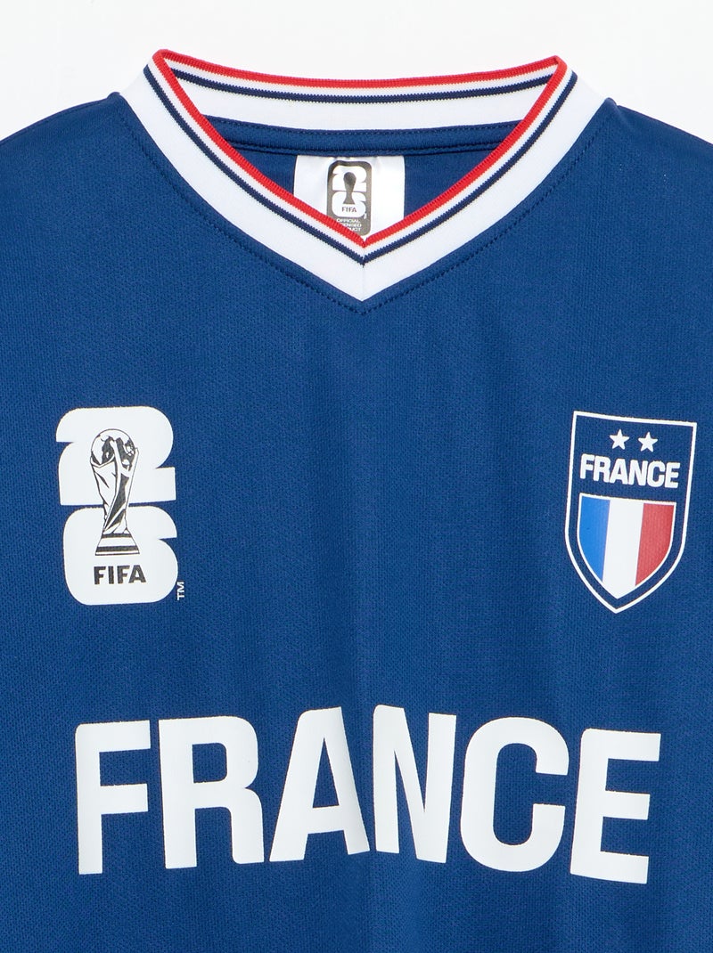 T-shirt ufficiali con licenza della Coppa del Mondo FIFA 26™ - Brasile Blu - Kiabi