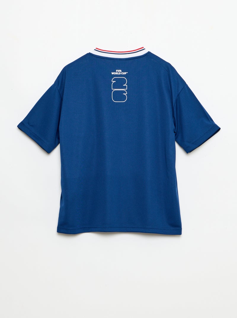 T-shirt ufficiali con licenza della Coppa del Mondo FIFA 26™ - Brasile Blu - Kiabi