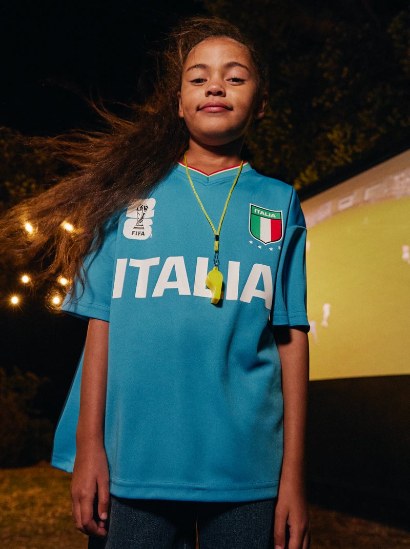 T-shirt ufficiali con licenza della Coppa del Mondo FIFA 26™ - Brasile Blu - Kiabi