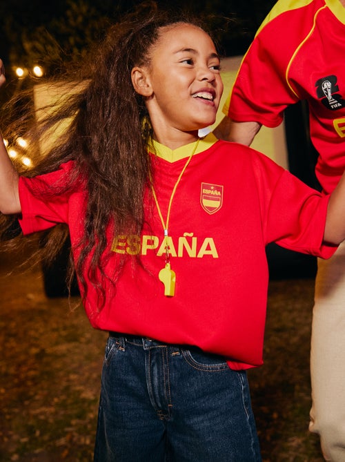 T-shirt ufficiali con licenza della Coppa del Mondo FIFA 26™ - Brasile - Kiabi