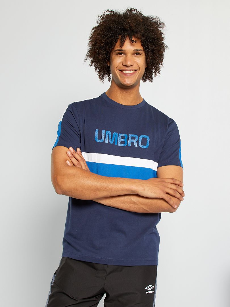 T-shirt 'Umbro' color block BLU - Kiabi