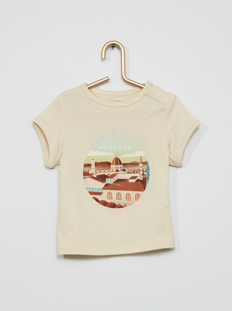 T-shirt unisex 'Firenze' BIANCO - Kiabi