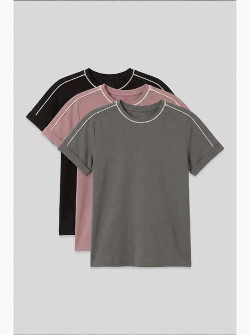 T-shirt unisex junior in cotone ed elastan tommy - Kiabi T-shirt unisex junior in cotone ed elastan tommy - Kiabi