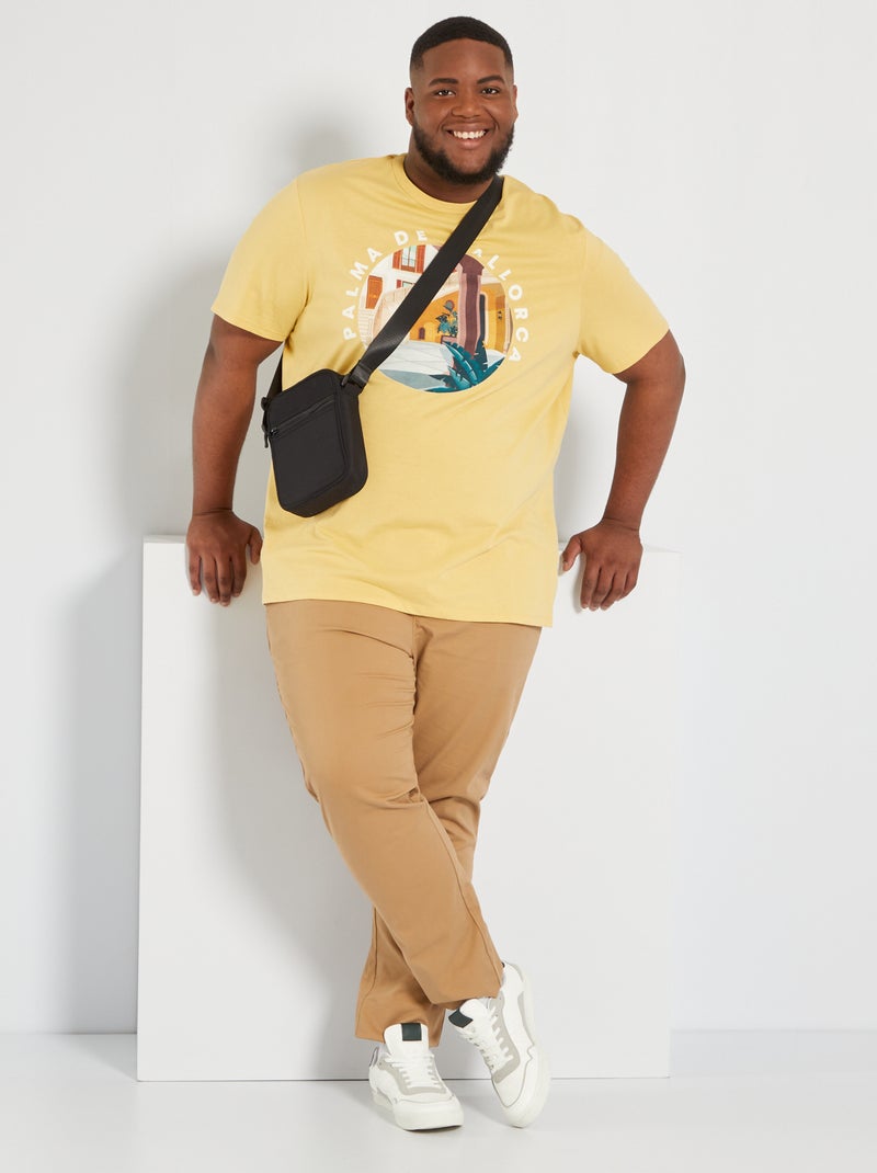 T-shirt unisex 'Palma de Mallorca GIALLO - Kiabi