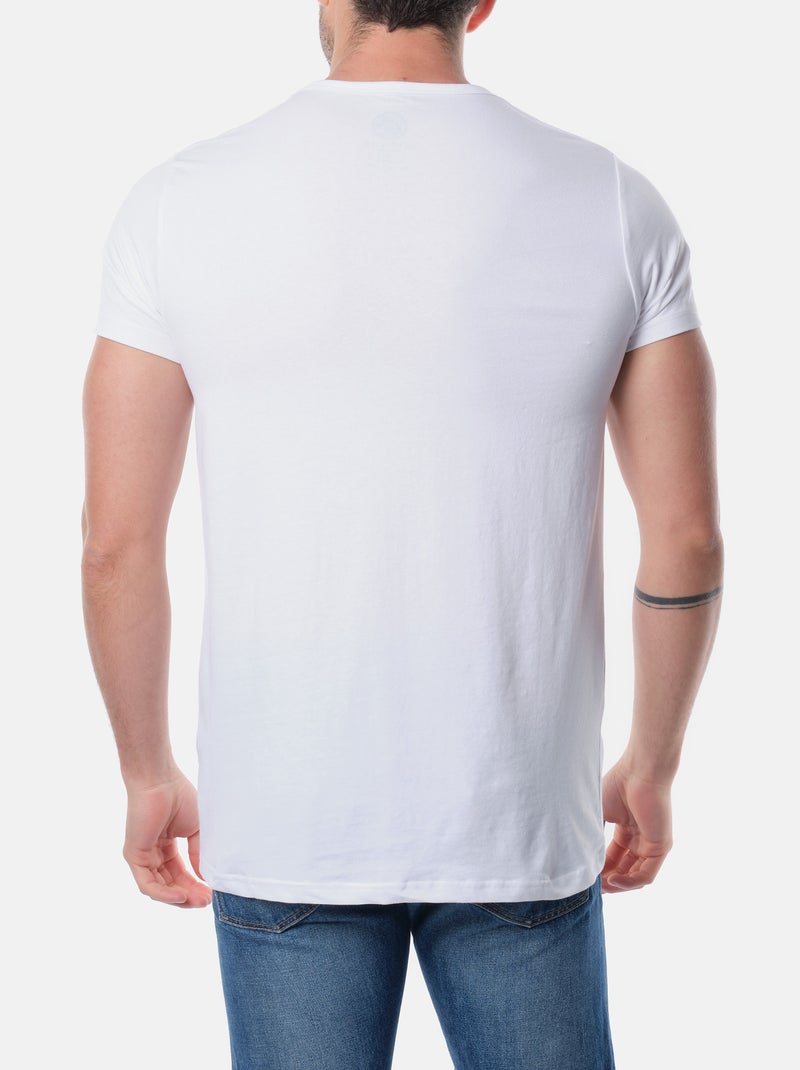 T-shirt unita Bianco - Kiabi