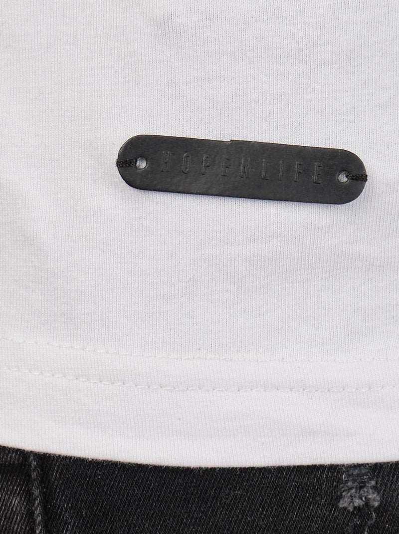 T-shirt unita Bianco - Kiabi