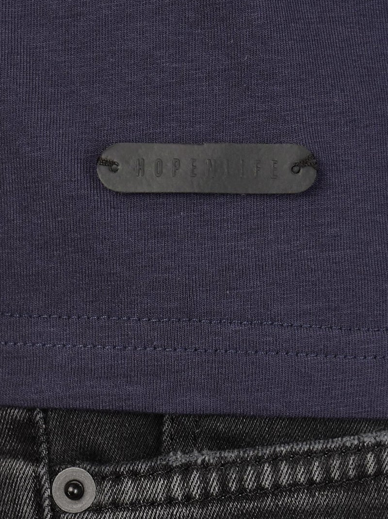 T-shirt unita Blu marino - Kiabi