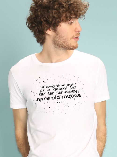 T-shirt Uomo - A LONG TIME AGO - Kiabi