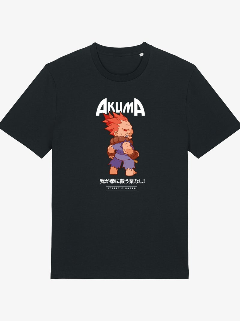T-shirt Uomo - AKUMA STREET FIGHTER Nero - Kiabi