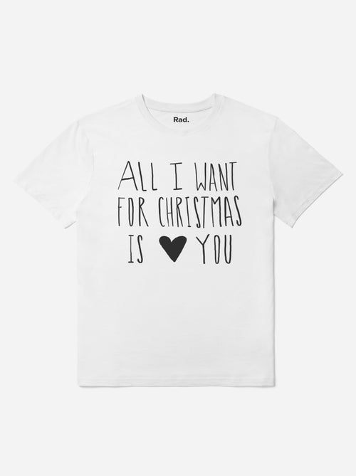 T-shirt Uomo - ALL I WANT FOR CHRSITMAS IS YOU - Kiabi