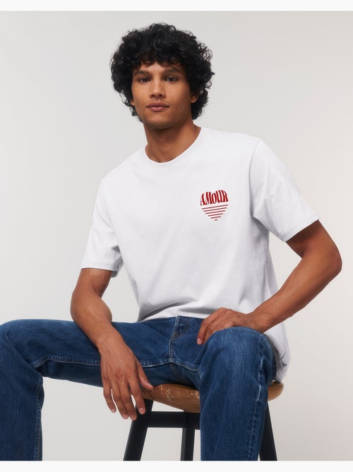 T-shirt Uomo - AMOUR COEUR 2 - Kiabi