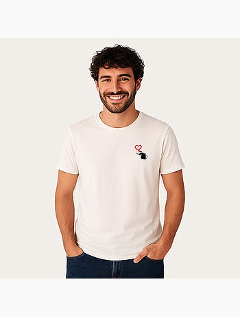 T-shirt uomo - banksy love rat