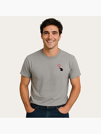 T-shirt Uomo - BANKSY LOVE RAT