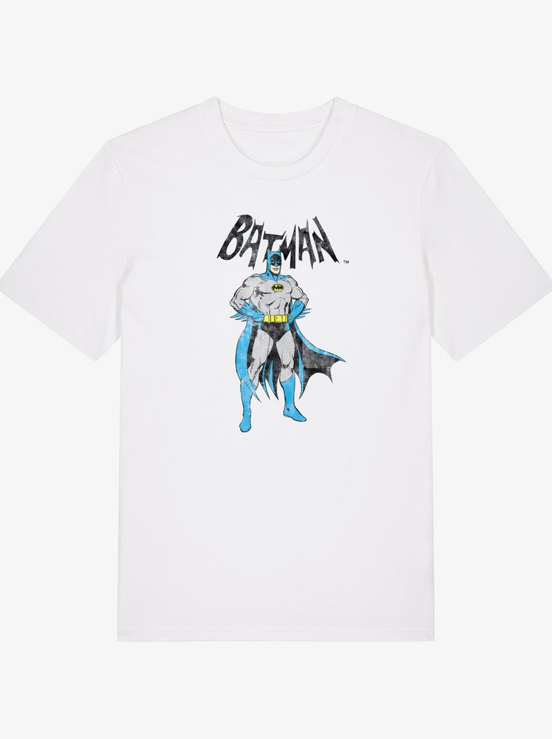 T-shirt Uomo - BATMAN GREY & BLUE Bianco - Kiabi