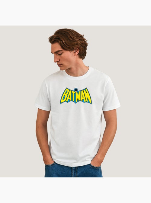 T-shirt Uomo - BATMAN LOGO YELLOW BLUE - Kiabi
