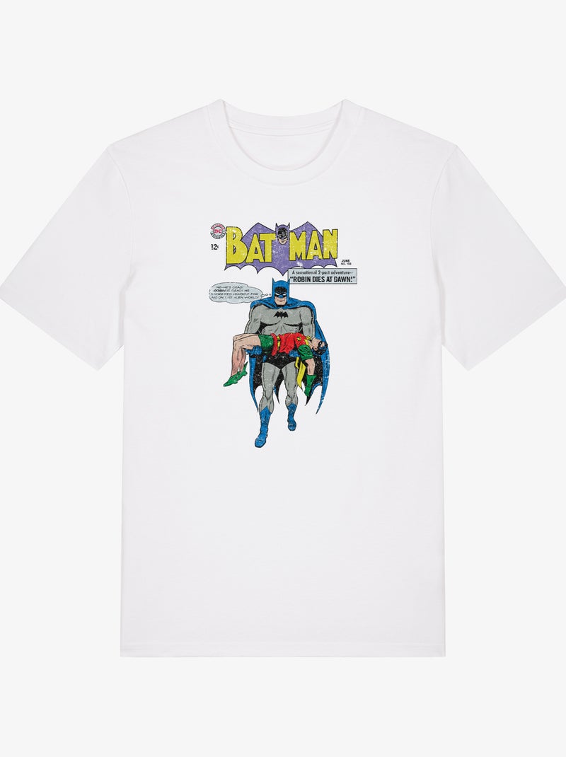 T-shirt Uomo - BATMAN & ROBIN Bianco - Kiabi